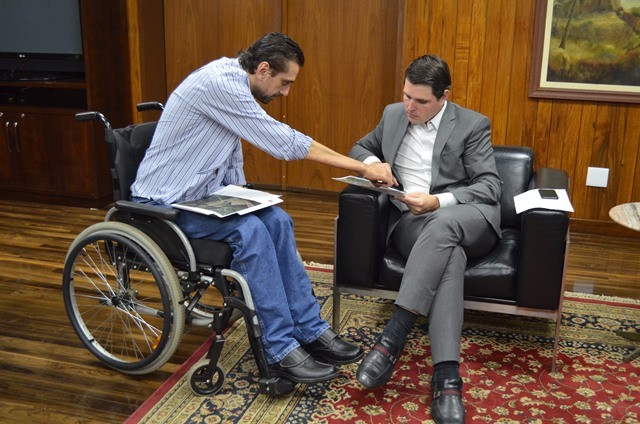 2017104_FOTO - Barilon é recebido pelo presidente da Alesp